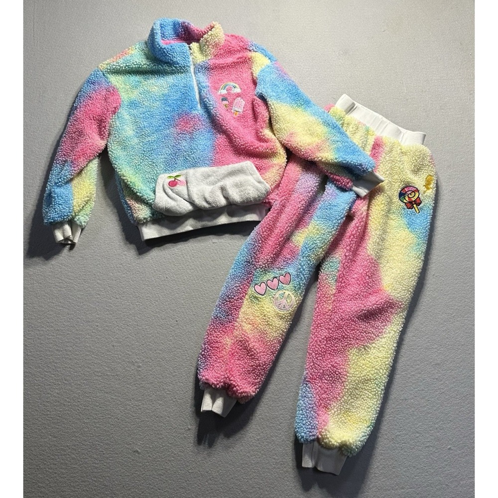Lola +the boys Girls sz 12 Tie Dye Set